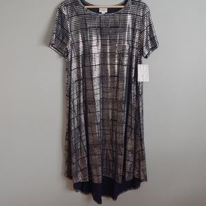 NWT LuLaRoe Elegant Carly High-Low Swing Dress
